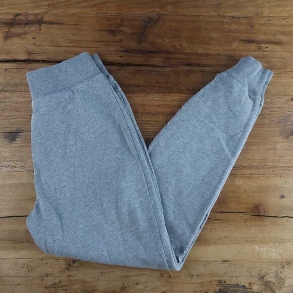 LANDS END GREY JOGGERS DRAWSTRING & ELASTIC WAIST SIZE XS - Picture 1 of 6